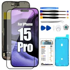 FHD Display für iPhone 15 PRO Bildschirm Reparatur 3D Touch Screen OLED LCD Set
