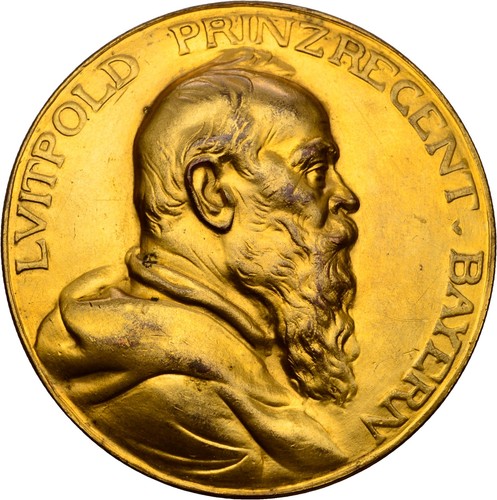 Medaille bayern luitpold - medaille,
