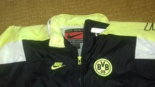 vintage BVB Borussia Dortmund Jacke Regenjacke Nike Premier 90er Kids Gr.164 
