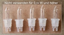 5 St. Ersatzlampen für 20er