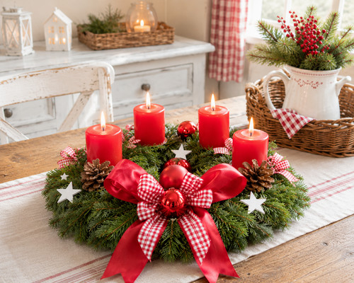 Adventskranz künstlich