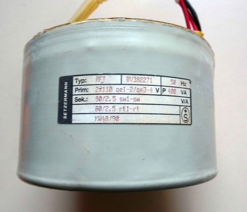Setzermann ringkerntrafo - setzermann,