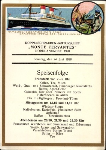 Doppelschrauben motorschiff - ak, doppelschrauben-motorschiff