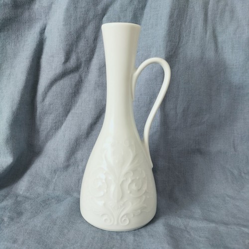 Vase weiß relief royal - weiß,