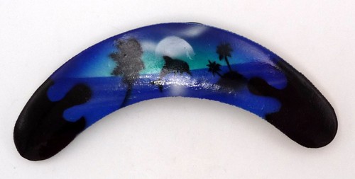 Boomerang holzmagnet - boomerang,