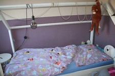 Tinkerbell Mädchen Bettwäsche Schlafanzug 116 122 Disney Fleece Buch Memory 