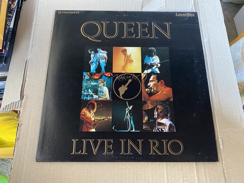 Queen live rio - laserdisc, ld