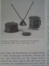 ALTES WAFFELEISEN PUPPENKÜCHE