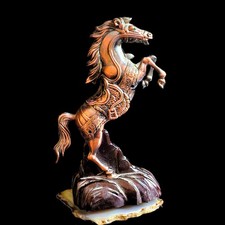 Tischfeuerzeug Pferd Kupfer