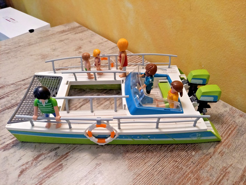 Playmobil touristen boot - touristen, mit