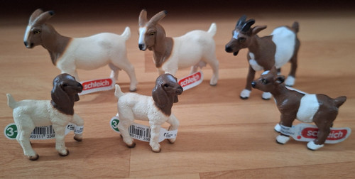 Schleich ziegen - ziegen, 🐐