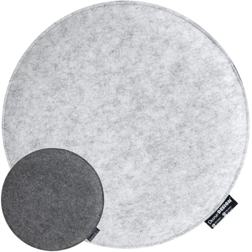 Filz sitzkissen rund 35x3 - filz, Ø
