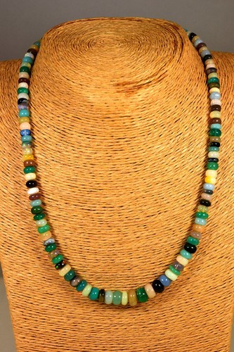 äthiopien opal kette collier - Äthiopien-opal,