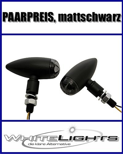 Schwarze led blinker micro - led,