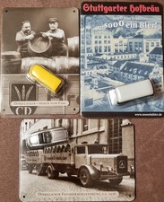 Sammeln Blechtafel Aus Metall mit Minitransporter Coupe Kult Oldtimer Rarität