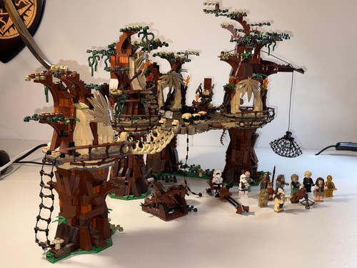 Lego star wars village ewok - star,