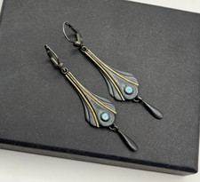 Jugendstil Ohrhaenger 925