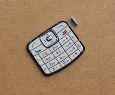 Original Nokia N70 Tastatur - neu, ivory pearl