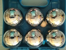 Boccia Kugeln, 6er Set  Kugeln