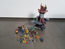 Playmobil Drachenturm 4863 Burg + 3x neue Figuren Turm Drachen Junge Mädchen