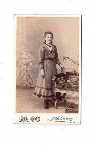 Cdv foto feines junges - foto,