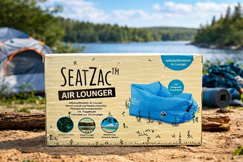 Seatzac air lounger blau - air,