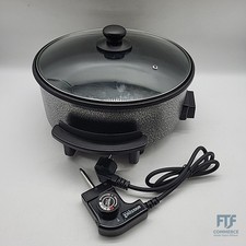 Tristar XL Sauteuse – 30 cm Durchmesser, 5 l, für 4 Personen. 1× Trennwand fehlt