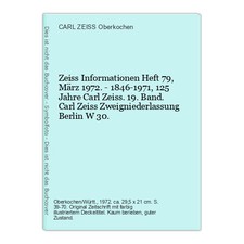 Zeiss Informationen Heft 79