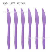 Lila Diamant Geburtstag Party Geschirr Set Papierteller Tischtuch Party Supplies