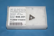1x Kaiser TCMW 110204 CBN-30 Wendeplatten Wendeschneidplatten 948.351 St > 54HRC
