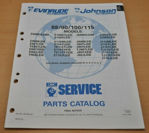 Omc evinrude 100 115 e88 - omc,