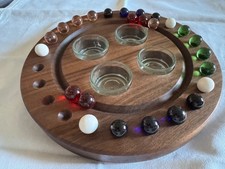 klotzaufklotz Adventskalender-Adventskranz mit bunten Kugeln – Holz, sehr guter