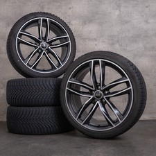 Audi A6 S6 Felgen 20 Zoll 4G C7 Sommerräder 4G9601025N schwarz silber matt