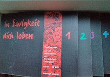 Choralvorspiele zum Evangelischen Gesangbuch.  Noten für eine Orgel. 4 Bände.