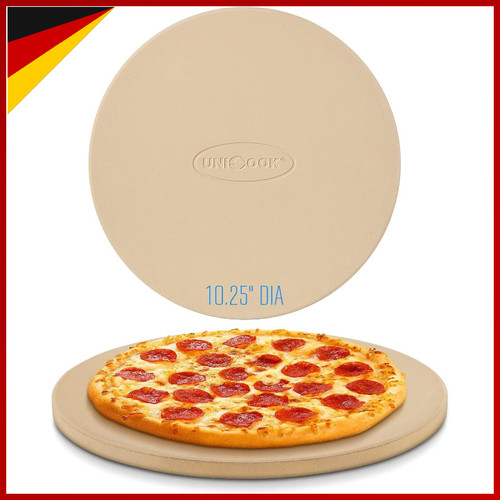 Pizzastein rund 26cm cordierit - pizzastein,
