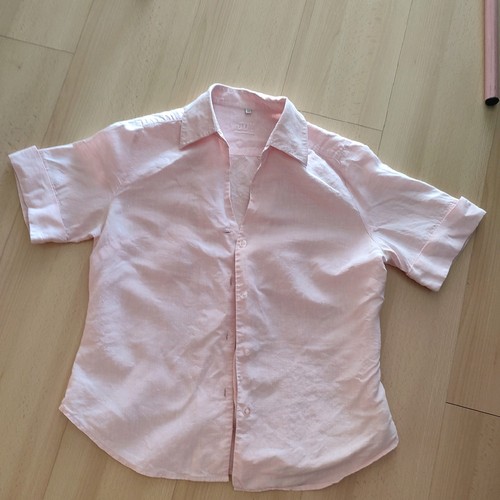 Bluse joy lachs leinen - bluse,