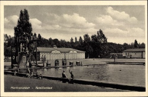 Markranstädt familienbad - ak,