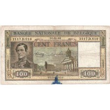 Belgien, 100 Francs, 1946