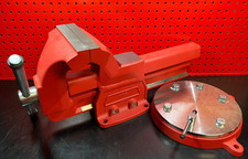 KS Tools Parallel-Schraubstock mit Drehteller, 167 mm