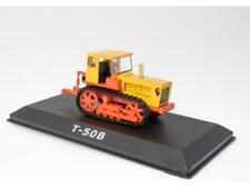 Historischer Traktor Russischer T 50V gelb rot 1:43 Metall Kunststoff Hachette