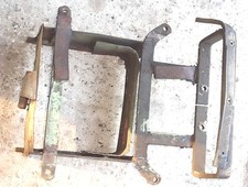 Werkzeugkasten / Tankhalterung von Hansa Schmiedag D50 Einachser