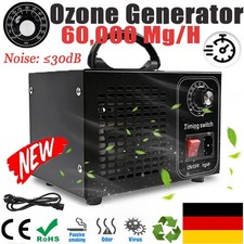 Ozongenerator 60,000mg/Std Ozongerät Ozonisator Ozon Luftreiniger mit Timer