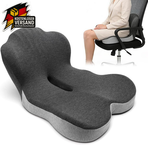 Orthopädisches sitzkissen mit - orthopädisches,