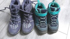 Set 2x Schuhe Stiefel Gr. 33