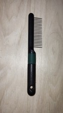Hundekamm grobe Zinken Schwarz/Grün