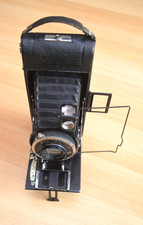 VOIGTLÄNDER-ROLLFILM-KAMERA 6,5x11cm (modifiziert6x9cm) Skopar 4,5/11,4cm Compur