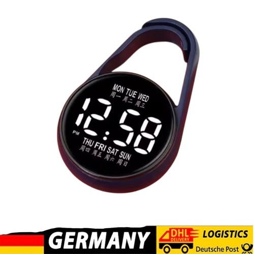 Digitale led wanduhr mit - led,