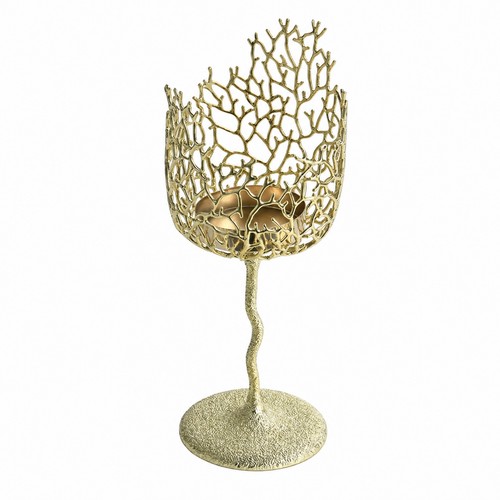 Metallkerzenhalter mit
