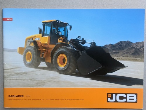 Jcb radlader 457 prospekt - prospekt,