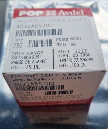 Avdel ad32abs200 popnieten - avdel,